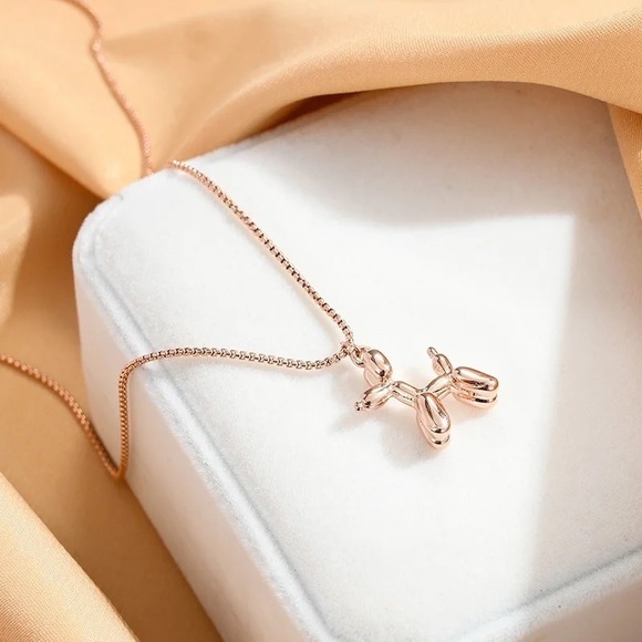 Zara PINK 420 bead+Cross 4-layer Multilayer Beaded Choker Poodle Balloon Dog - Picture 9 of 16